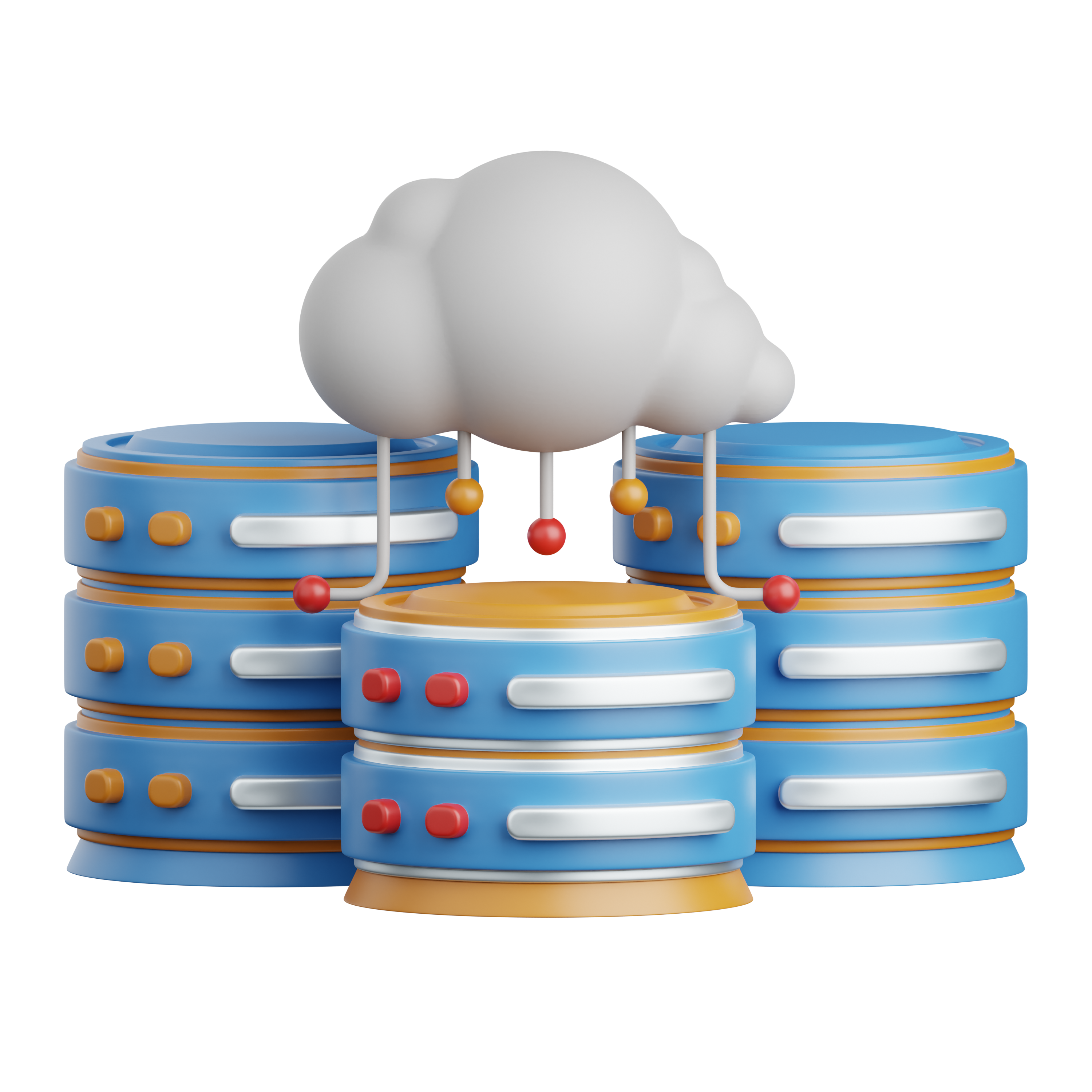 Ilustración de backup en la nube